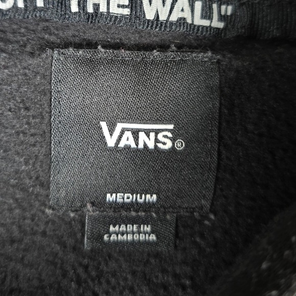 Vans Dog Forage for Happiness Graphic Hoodie Charcoal Gray Pullover Sweatshirt - Picture 5 of 12